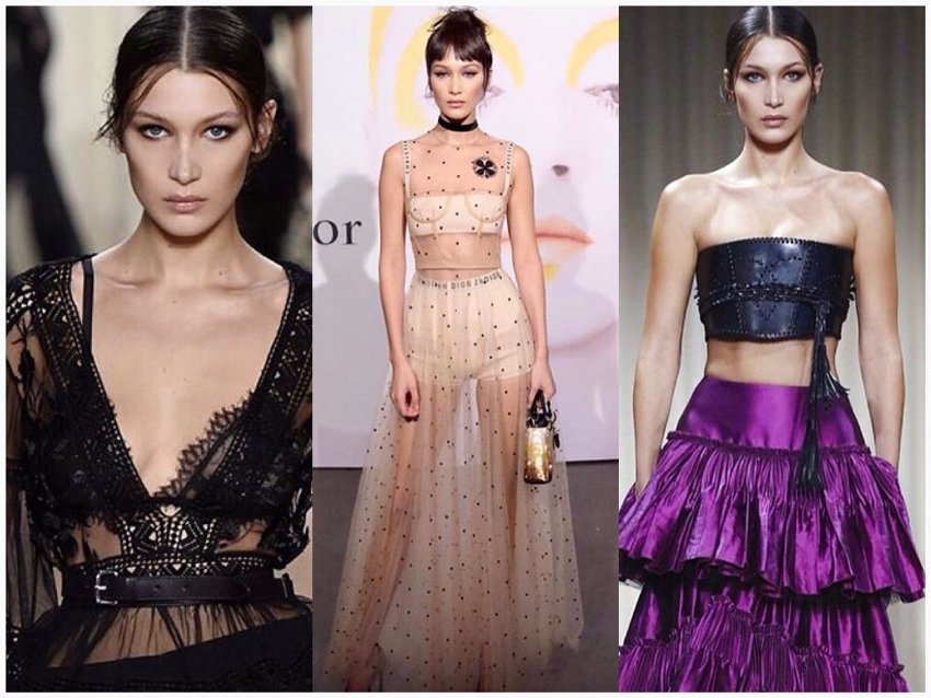 Debut Bella Hadid untuk Victoria's Secret