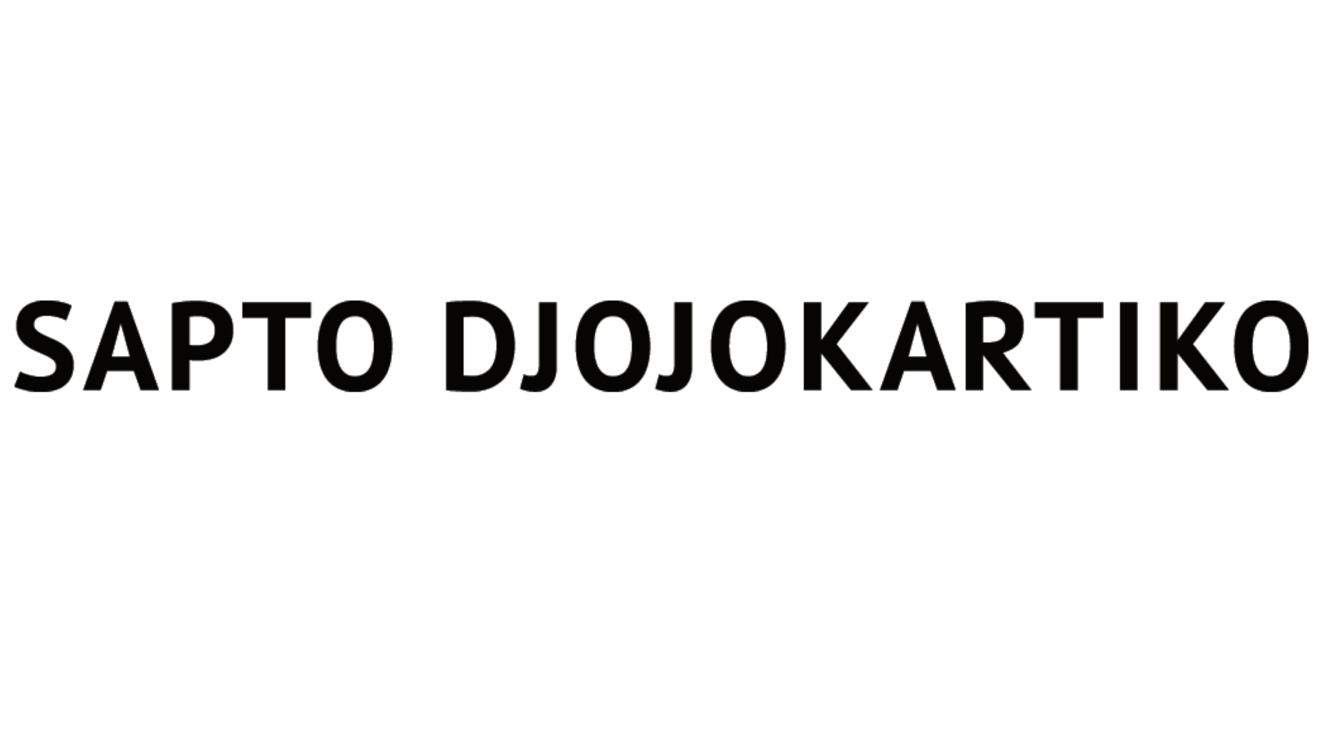 Penampilan Logo Baru Sapto Djojokartiko
