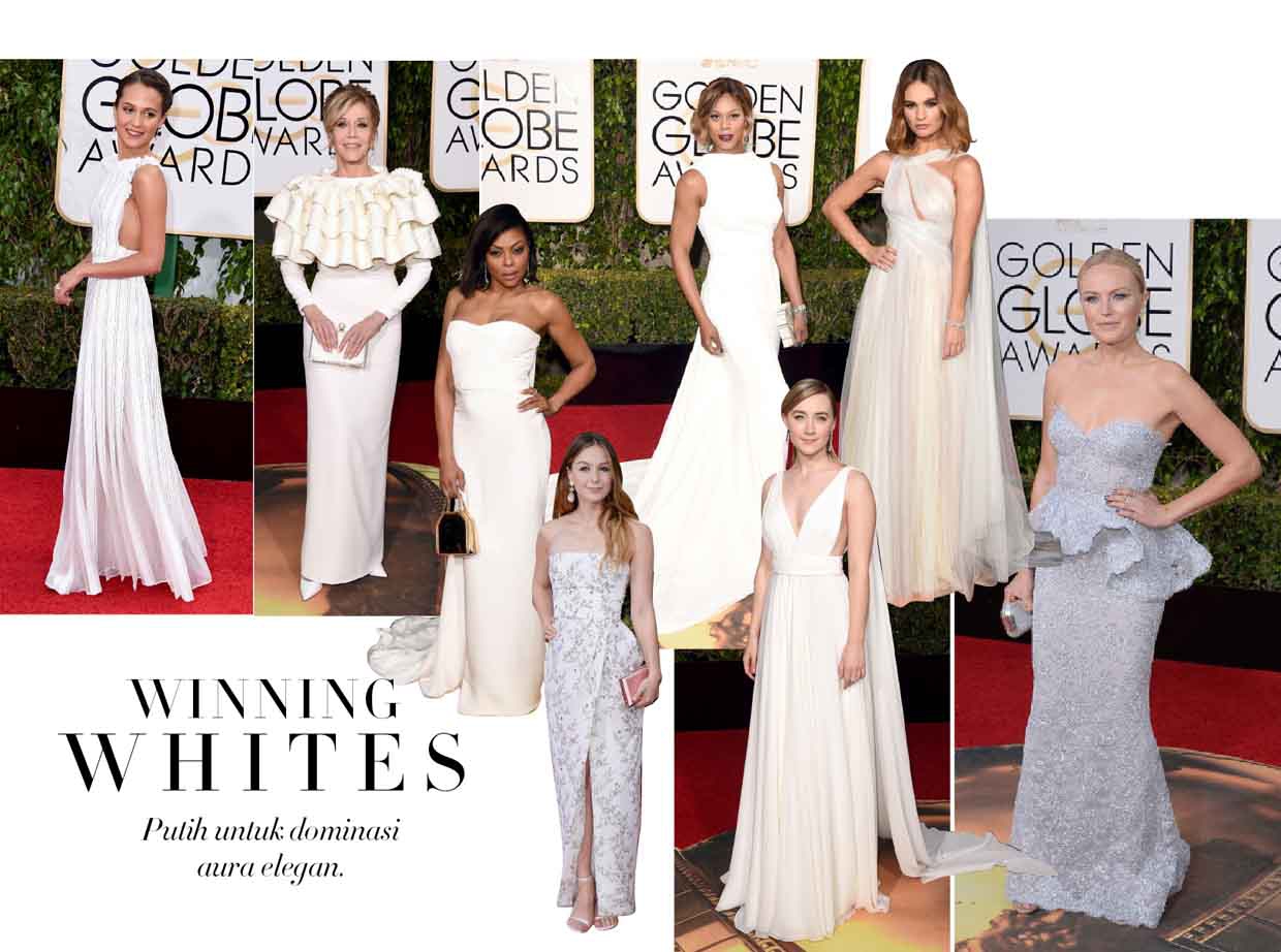 Inspirasi Gaun Pesta dari Golden Globe 2016
