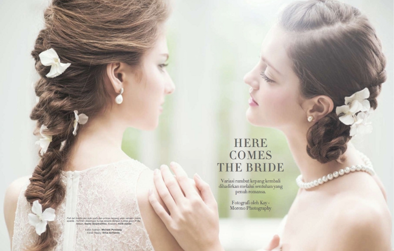 Beauty Spread: Here Comes The Bride