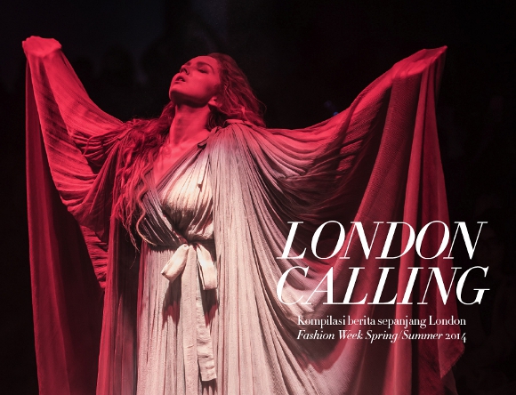 Laporan London Fashion Week Spring/Summer 2014
