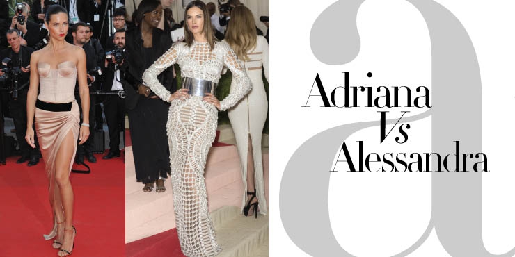 Adriana Lima vs Alessandra Ambrosio dalam Fashion