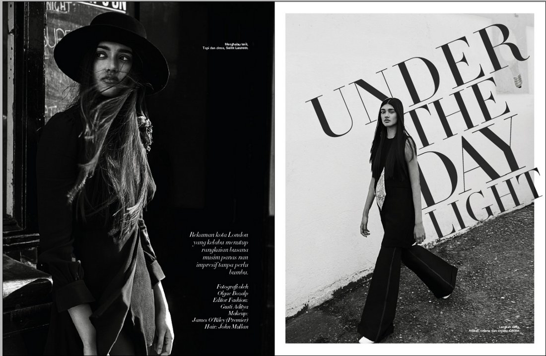 Fashion Spread: Under The Daylight