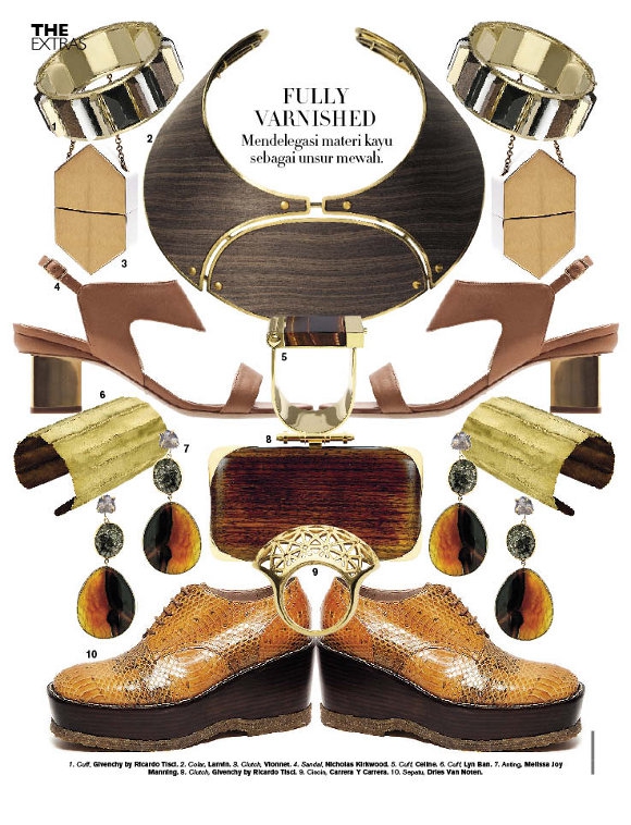 Mengambil Aksen Kayu dan Jejaring