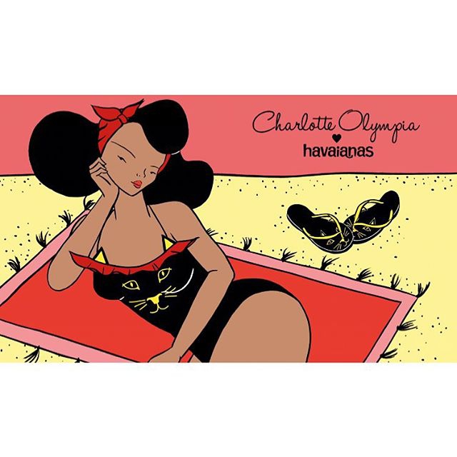 Havaianas Menggandeng Charlotte Olympia