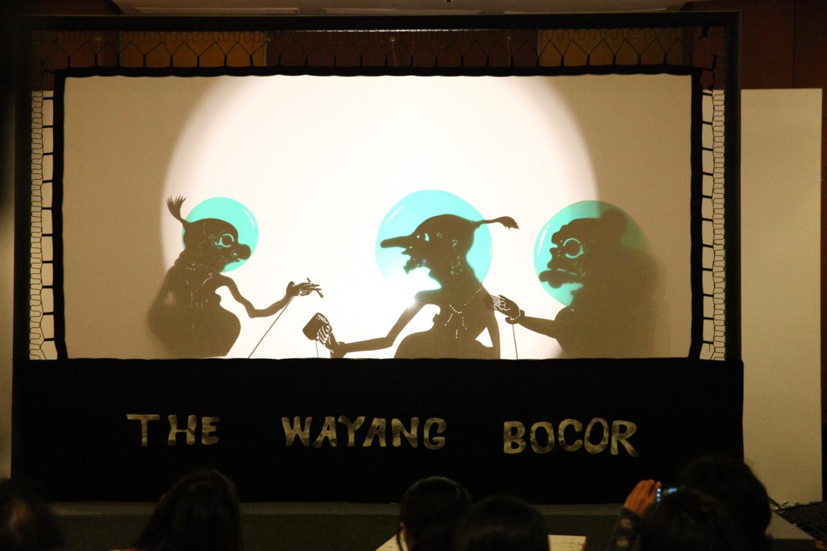 Kolaborasi Eko Nugroho dan Wayang Bocor