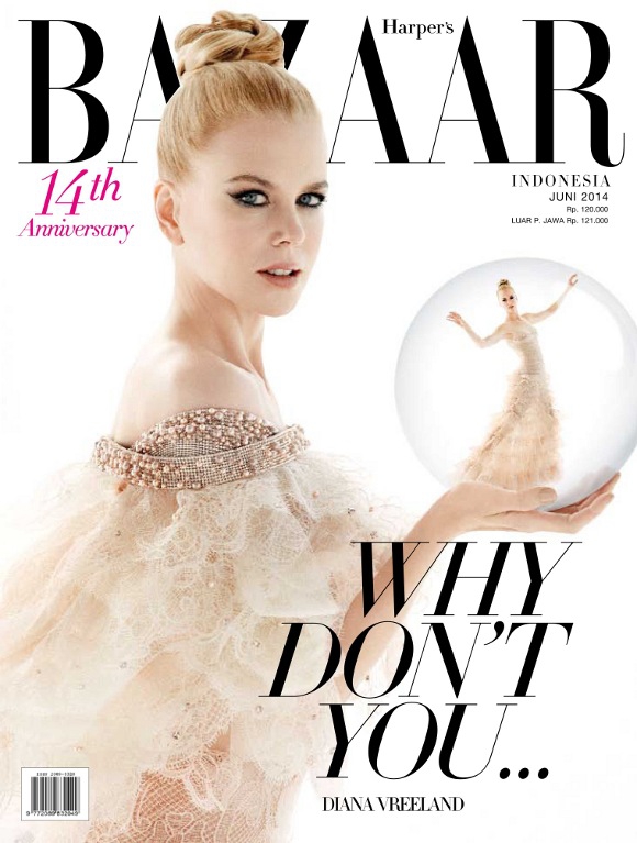 HARPER'S BAZAAR INDONESIA ANNIVERSARY ISSUE 2014