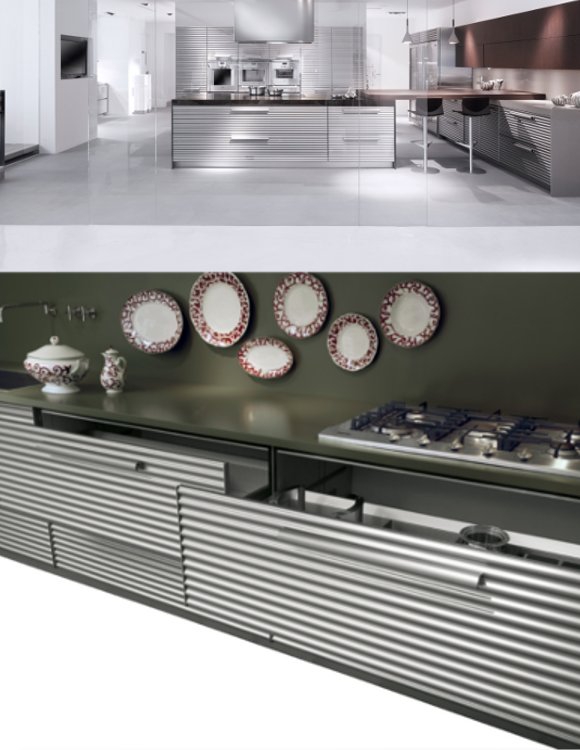 Dapur Premium Bermaterial Titanium