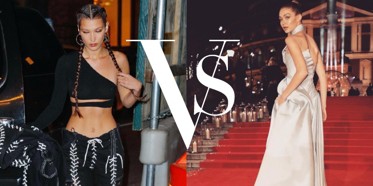 Gigi Hadid vs Bella Hadid dalam Fashion
