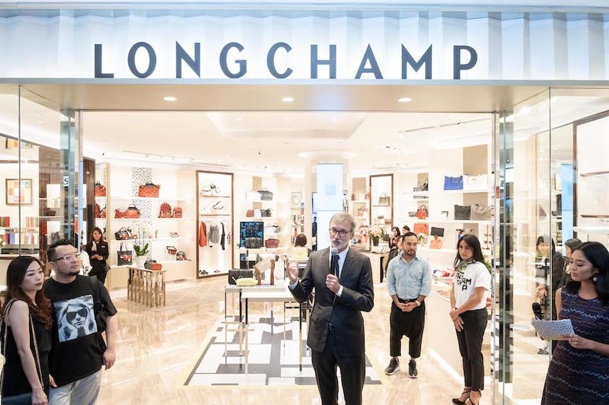 Mengintip Butik Baru Longchamp di Plaza 