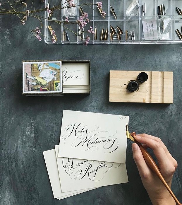 Kaligrafi Untuk Dekorasi Pernikahan