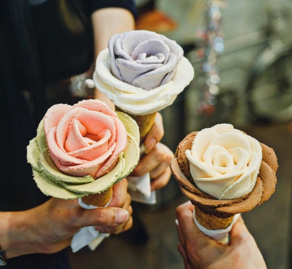 Gelato Bunga Ini Adalah Tren Dessert Terbaru