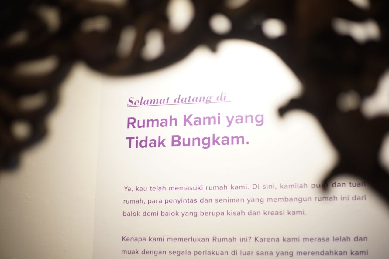 Cerita Seni di Agenda House of the Unsilenced