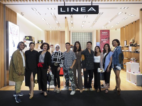 Keseruan Peluncuran Koleksi Sepatu Schutz di Butik Linea