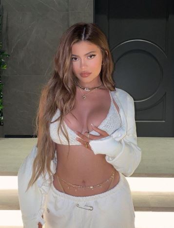 Kylie Jenner Kenakan Atasan Bra Bottega Veneta