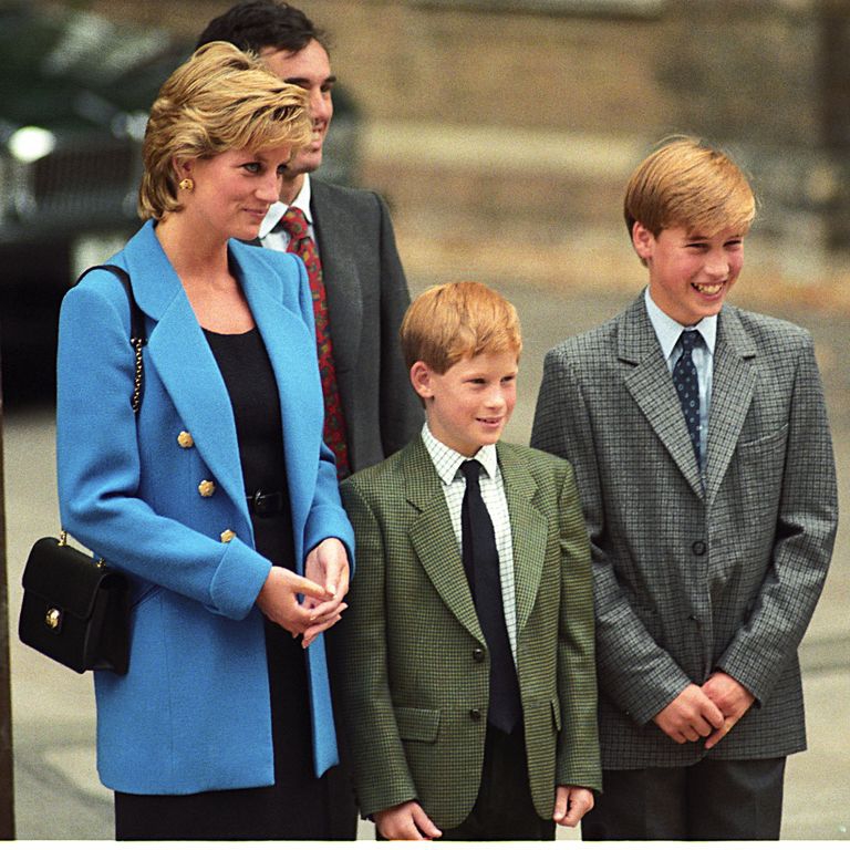 Putri Diana Ingin Pangeran William & Harry Selalu Rukun
