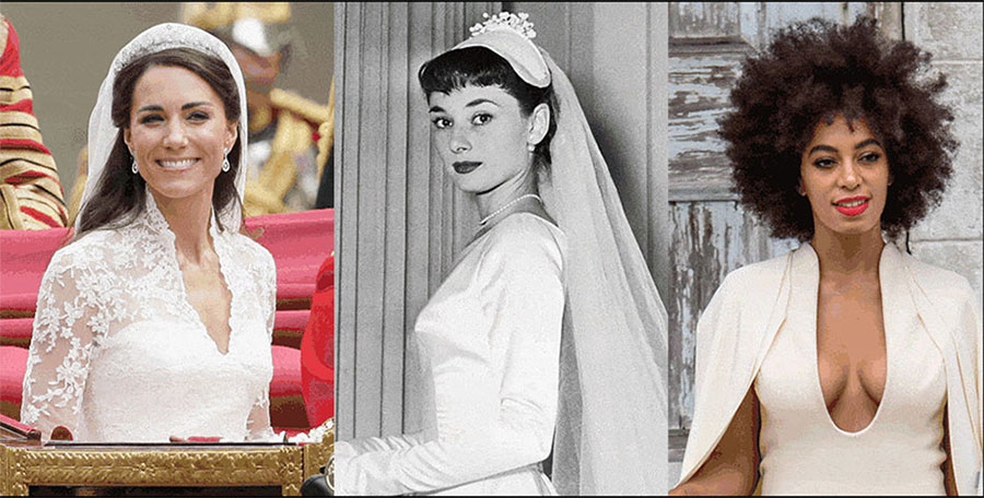 52 Tampilan Pengantin Ikonis dari Sosok Terkenal Dunia