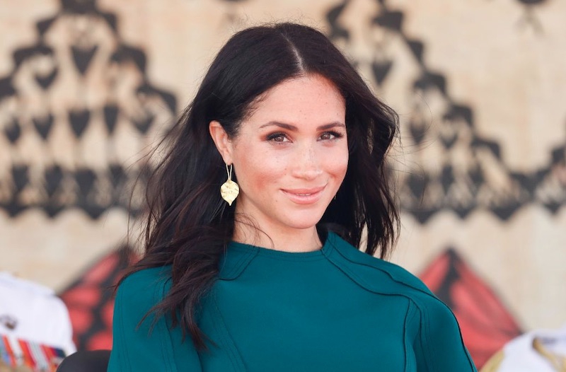 Intip Meghan Markle Saat Pemotretan Koleksi Busananya