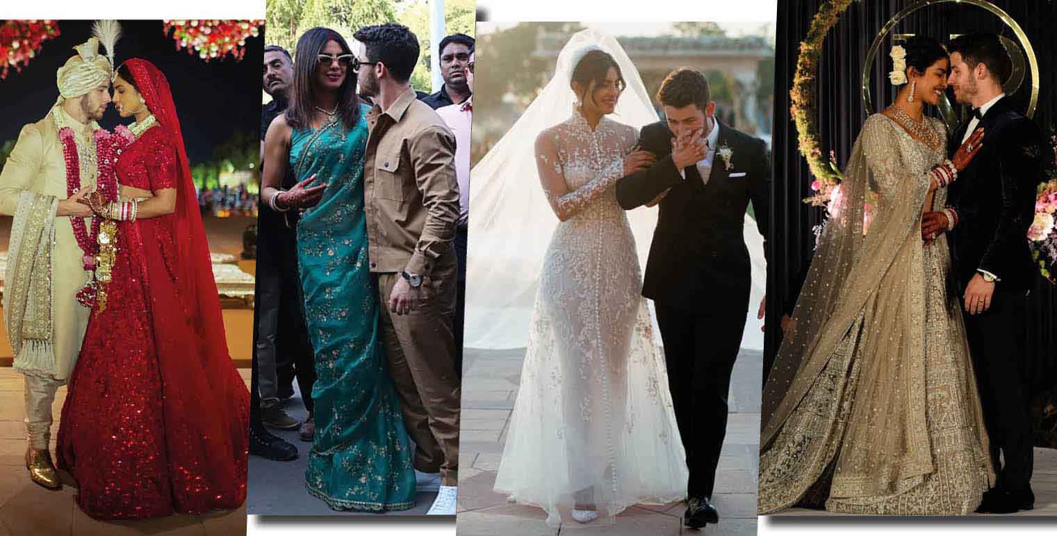 Fakta Tentang 4 Busana Mewah Pernikahan Priyanka Chopra