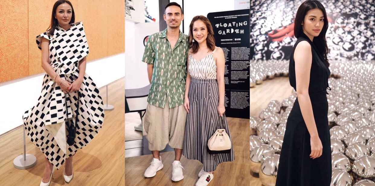 Gaya Selebriti di Acara Museum MACAN x Yayoi Kusama