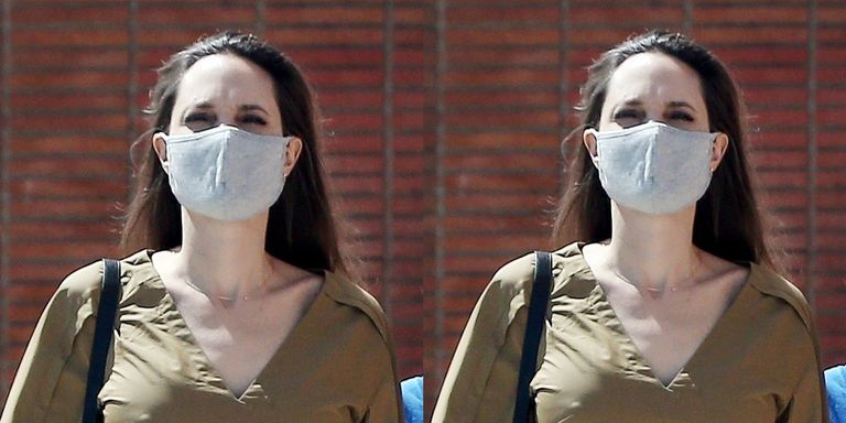 Angelina Jolie Memadukan Dior & Valentino Saat Pergi Belanja