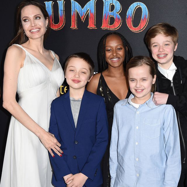 Angelina Jolie Hadir Ke Pemutaran Dumbo Bersama Anak-Anaknya