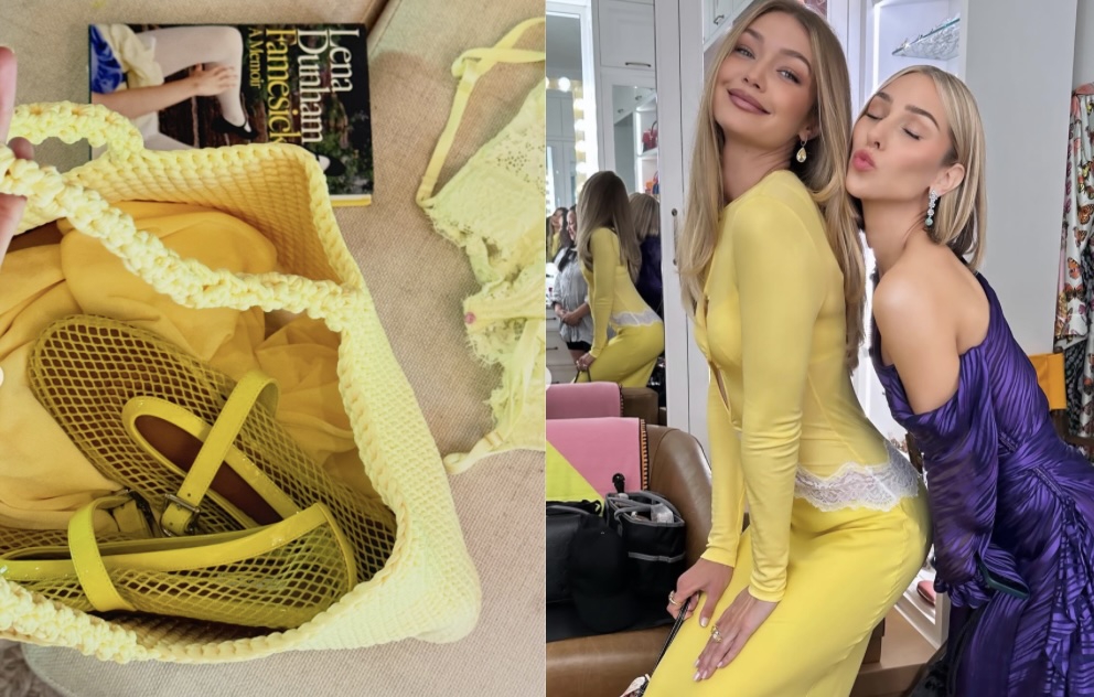 Lemari Pakaian Gigi Hadid Dipenuhi Warna Kuning Lemon