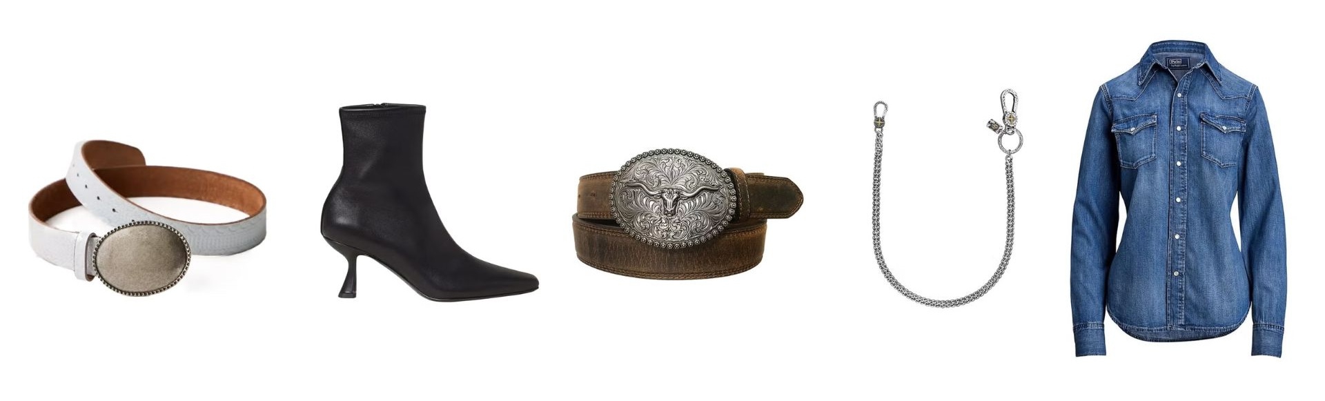 Western Belt untuk menambahkan aksesori dalam pakaian sehari-hari