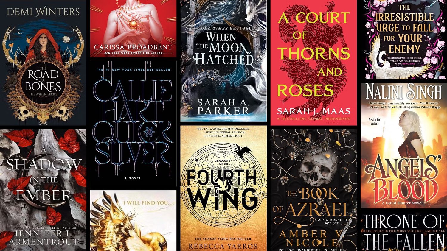 15 Buku Bertema Romantasy yang Cocok untuk Pemula