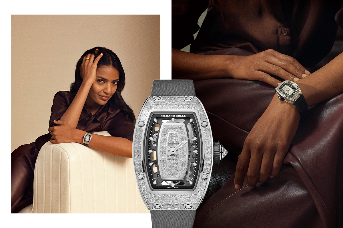 Richard Mille,&nbsp;RM 07-01 White Gold Baguette Set, Mengerti Semua Kebutuhan Wanita