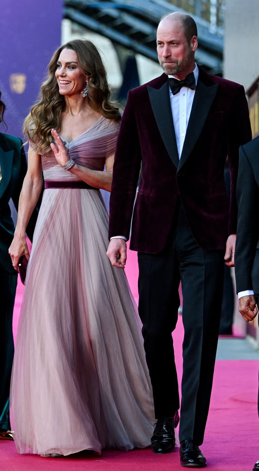Pangeran William dan Putri Kate di acara BAFTA Film Awards 2026