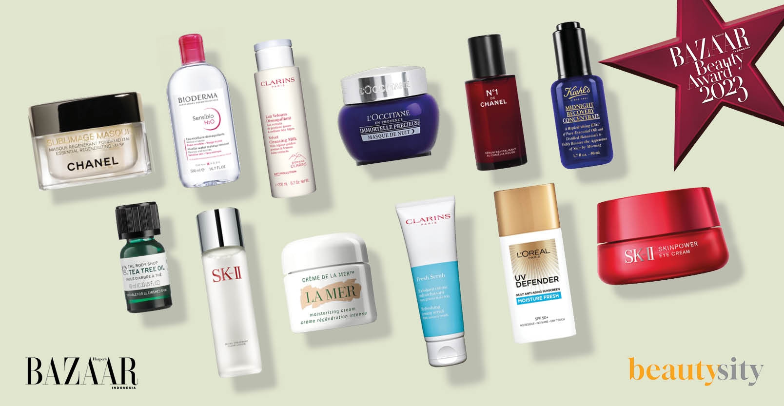 Pemenang Reader's Choice Bazaar Beauty Awards 2023 Kategori Skincare