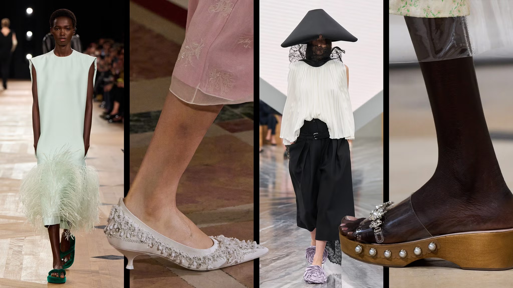 Dari Slim Sneakers Hingga Heels Berhias, Tren Sepatu Ini Mendefinisikan Musim Semi