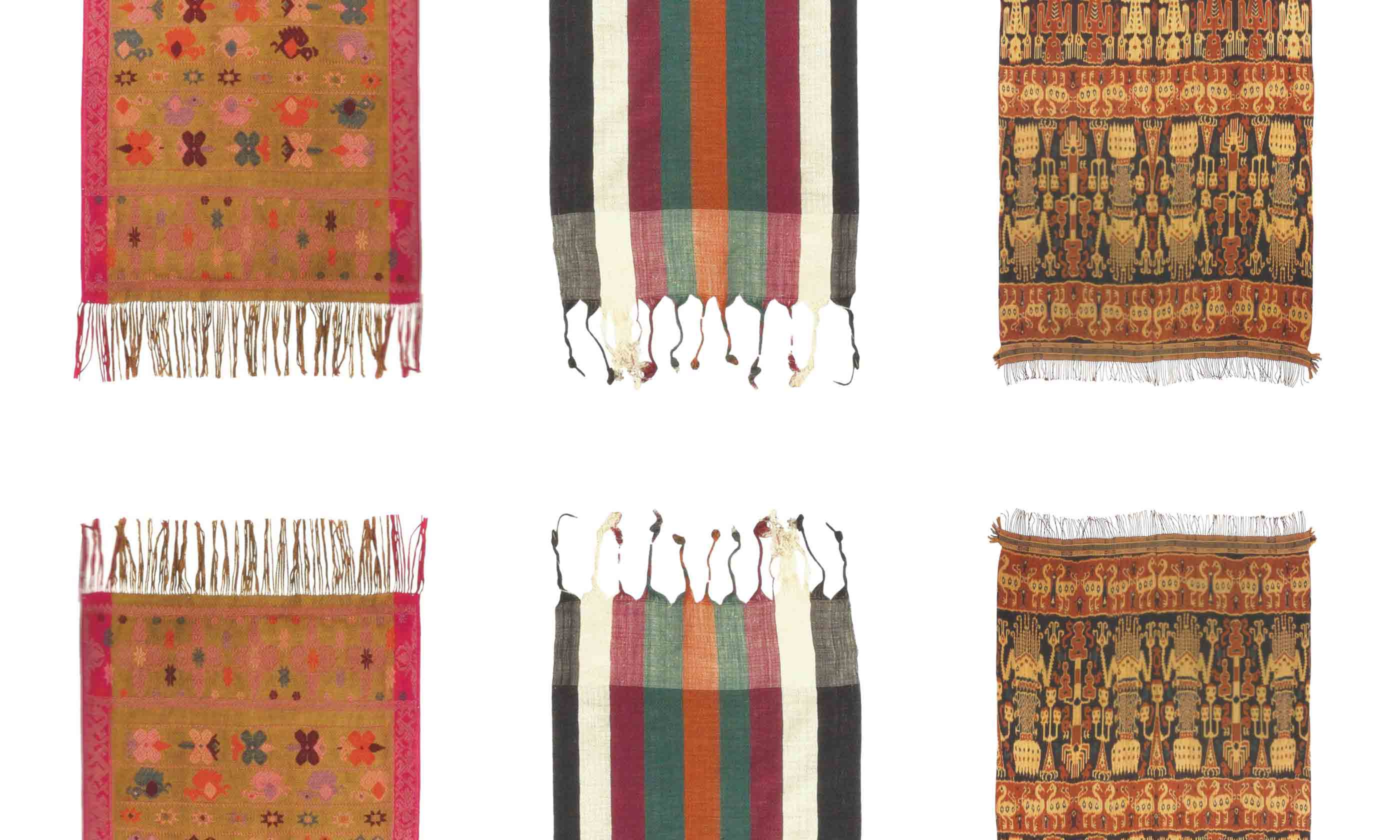 Kain kain adat di indonesia banyak dibuat dengan cara