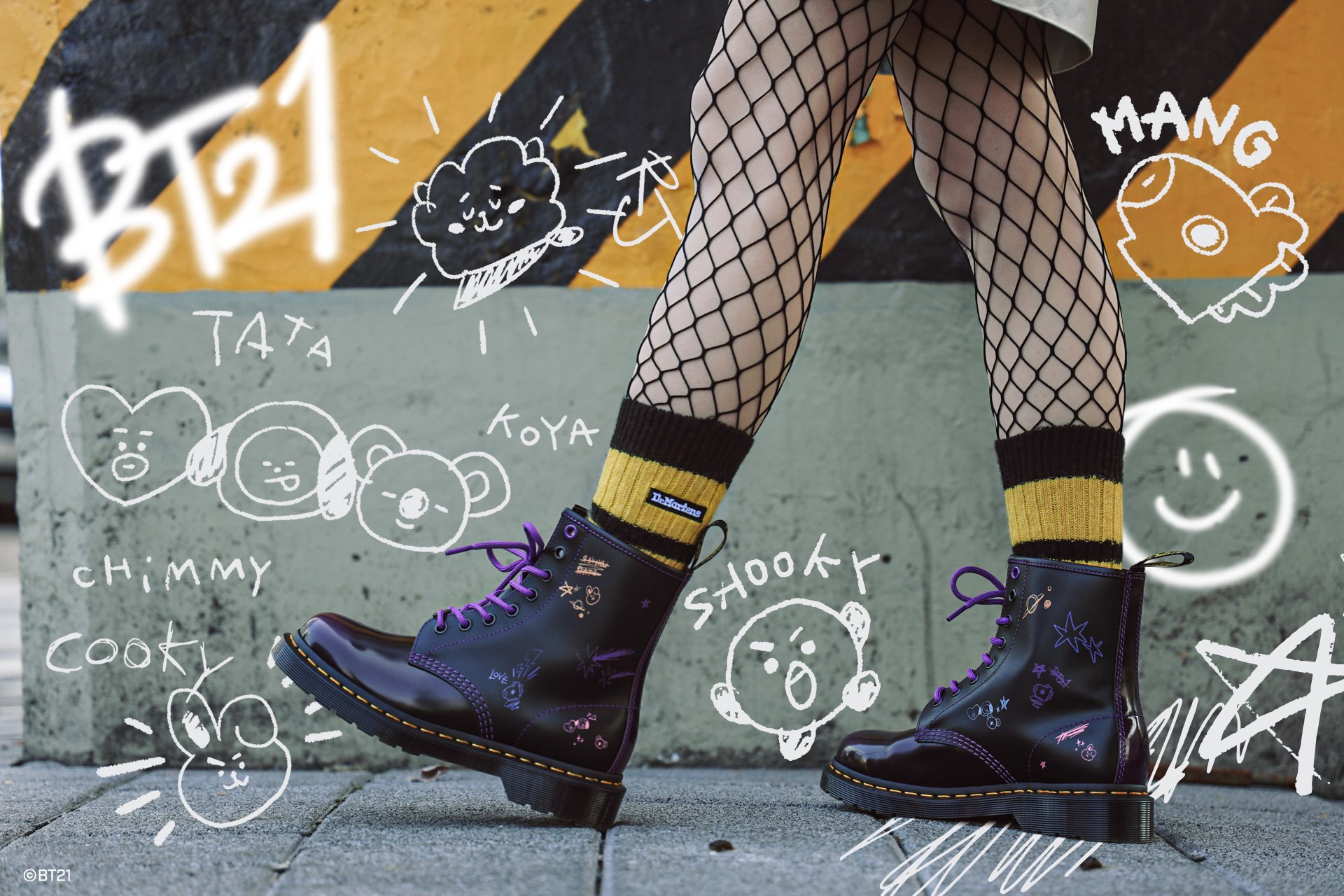 Tampil Berani dengan Kolaborasi Terbaru Dr. Martens dan BT21