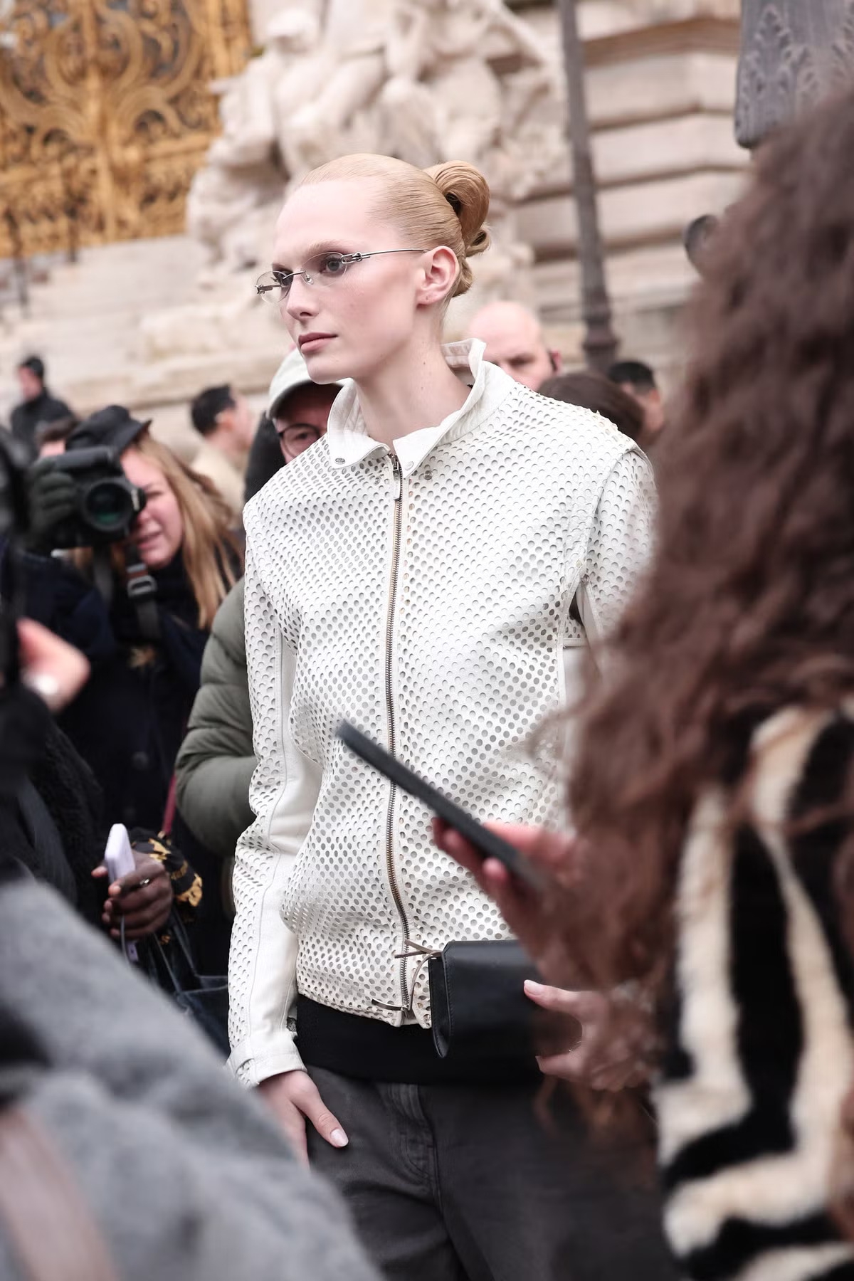 Alex Consani di Paris Couture Fashion Week