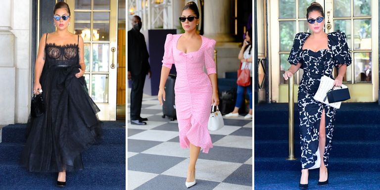 Lady Gaga "Menyulap" Plaza Hotel Jadi Panggung Runway ketika Tampil dengan Tiga Busana Berbeda