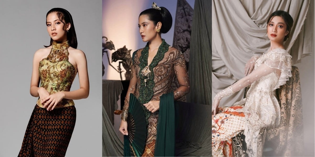 10 Selebriti Wanita Indonesia Ini Pamerkan Foto Dalam Balutan Kebaya Hingga Batik Untuk 