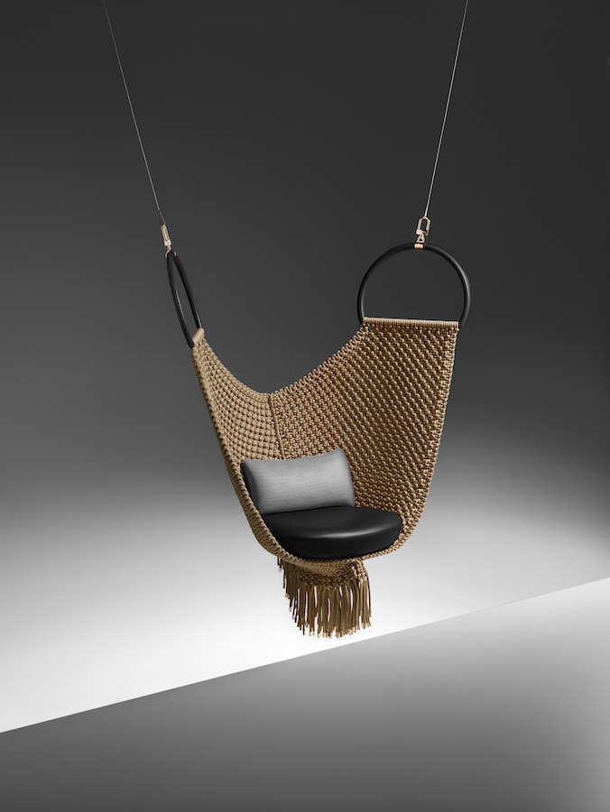 Swing chair, Courtesy of Louis Vuitton