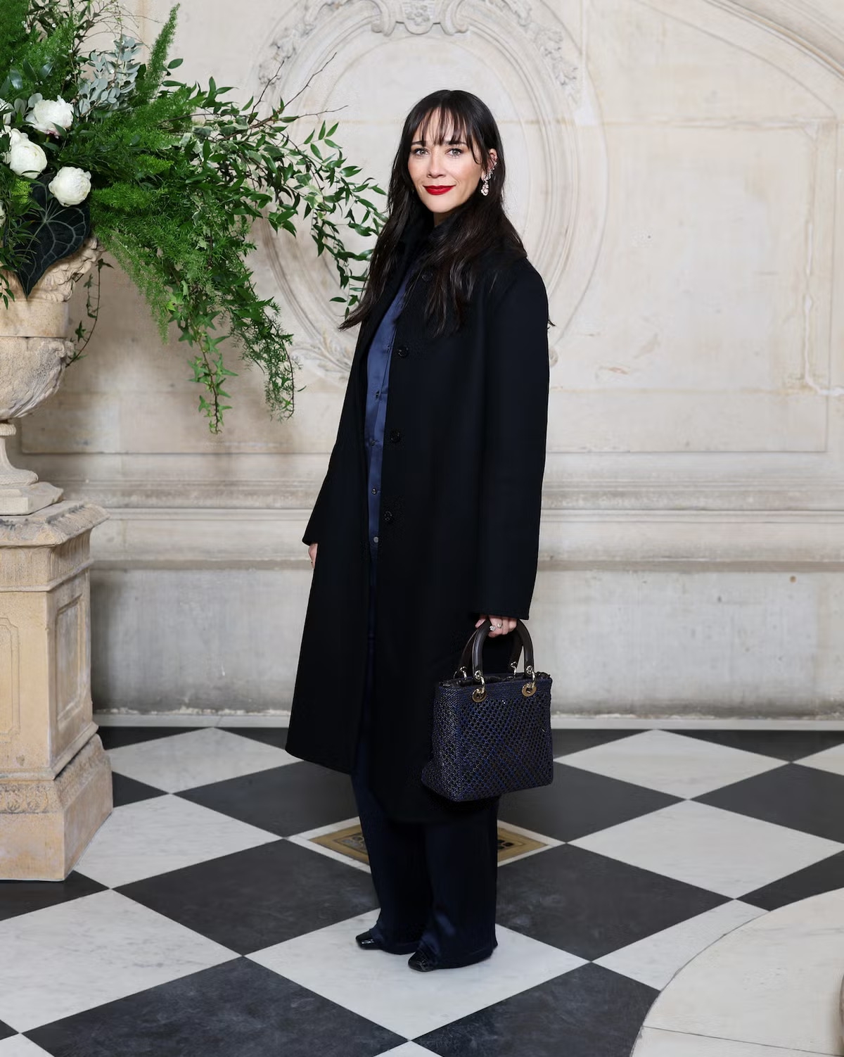 Rashida Jones di Paris Couture Fashion Week