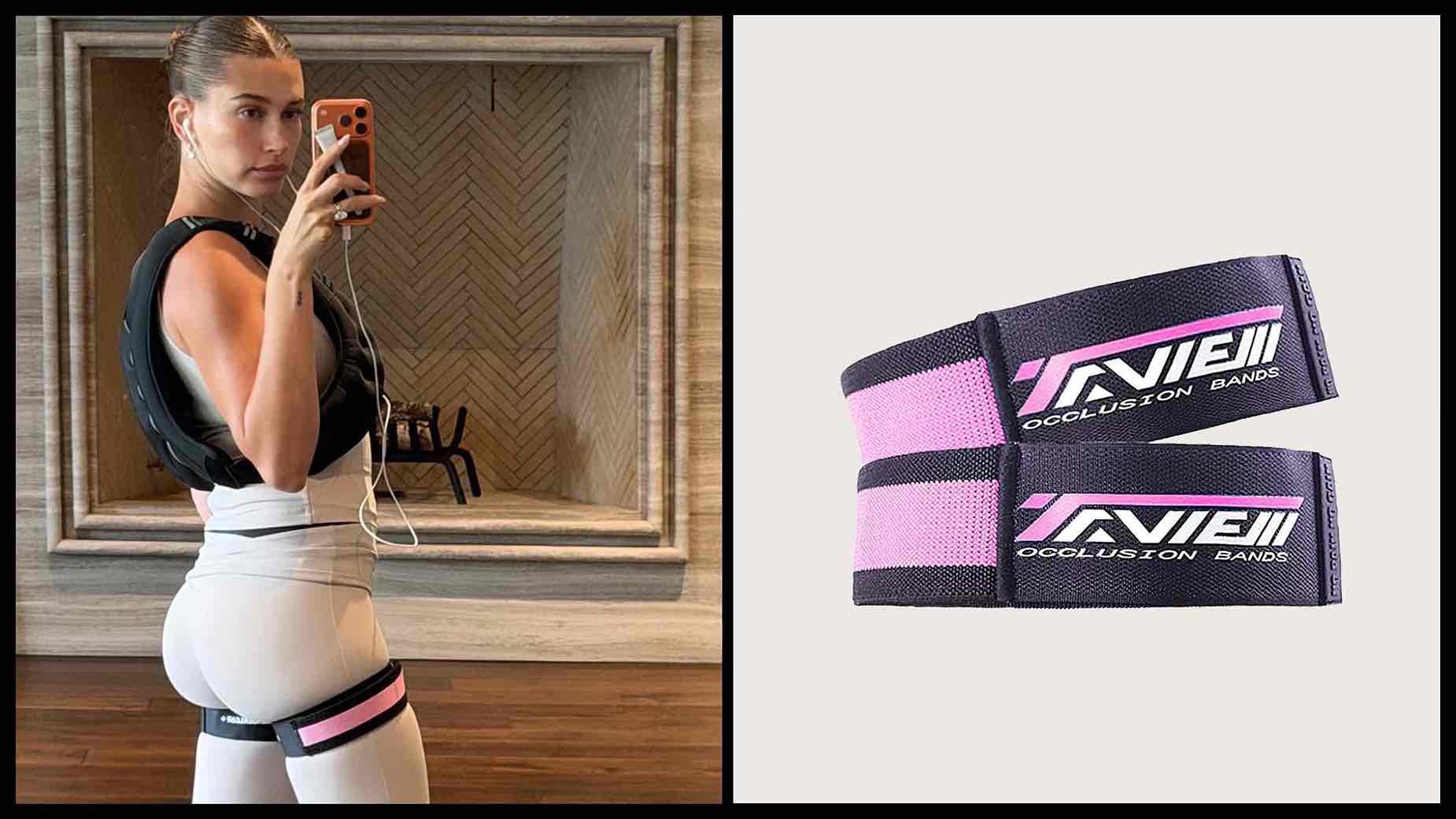 Hailey Bieber Pakai Blood Flow Restriction Bands saat Olahraga. Haruskah Kamu Mencobanya?