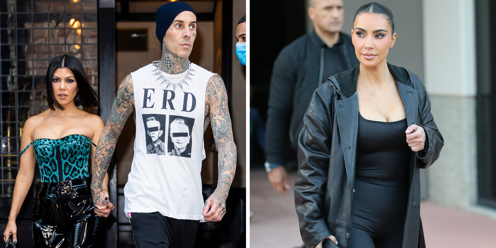 Travis Barker Buka Mulut Soal Rumor Perselisihan Kourtney dan Kim Kardashian