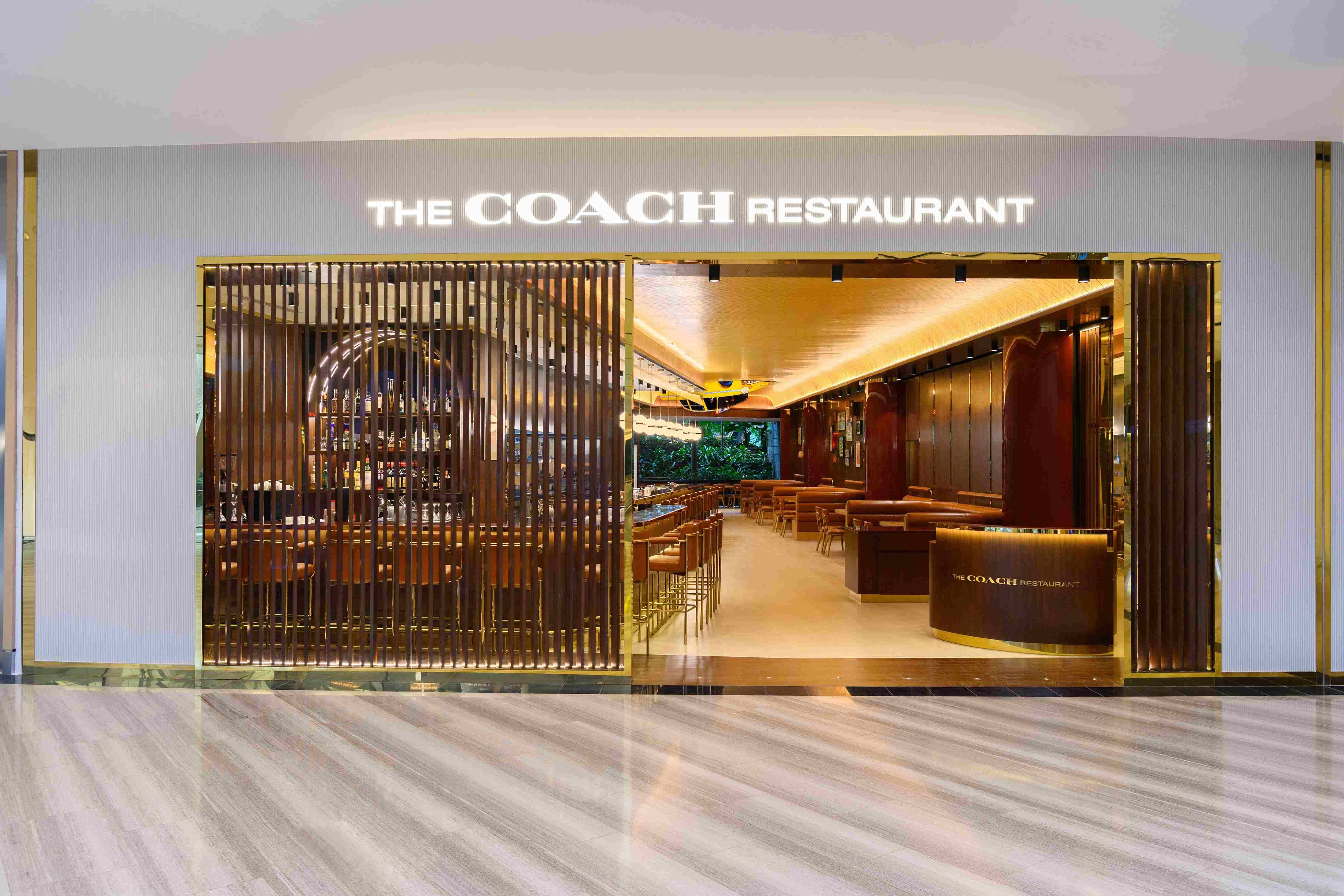 The Coach Restaurant Kini Hadir di Jewel Changi Singapura