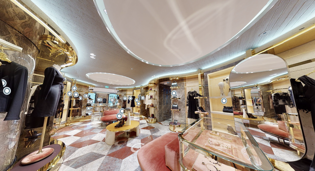 Replika virtual Dolce & Gabbana dari Rue du Faubourg Saint-HonoreÌ di Paris