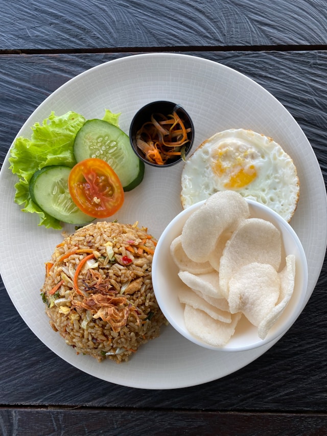 sajian nasi khas