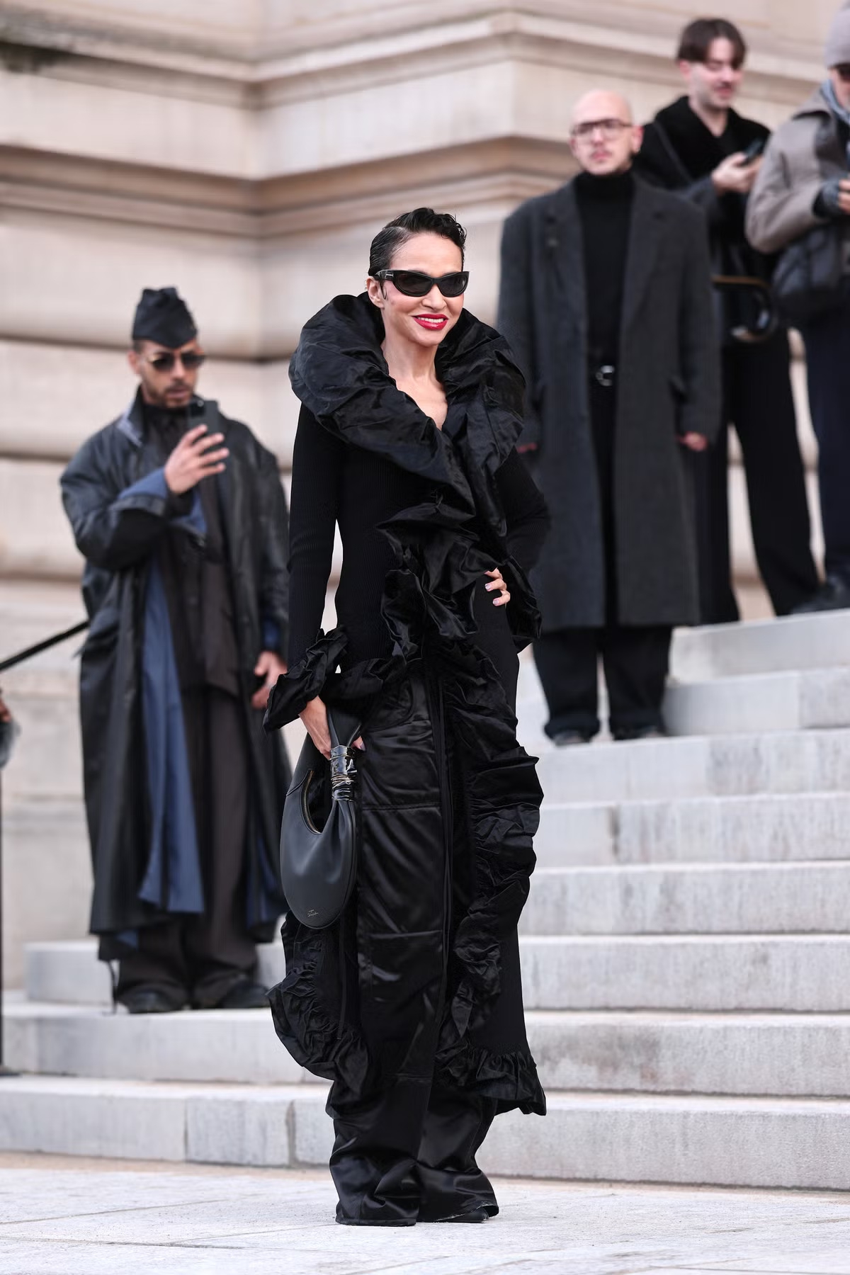 Farida Khelfa di Paris Couture Fashion Week