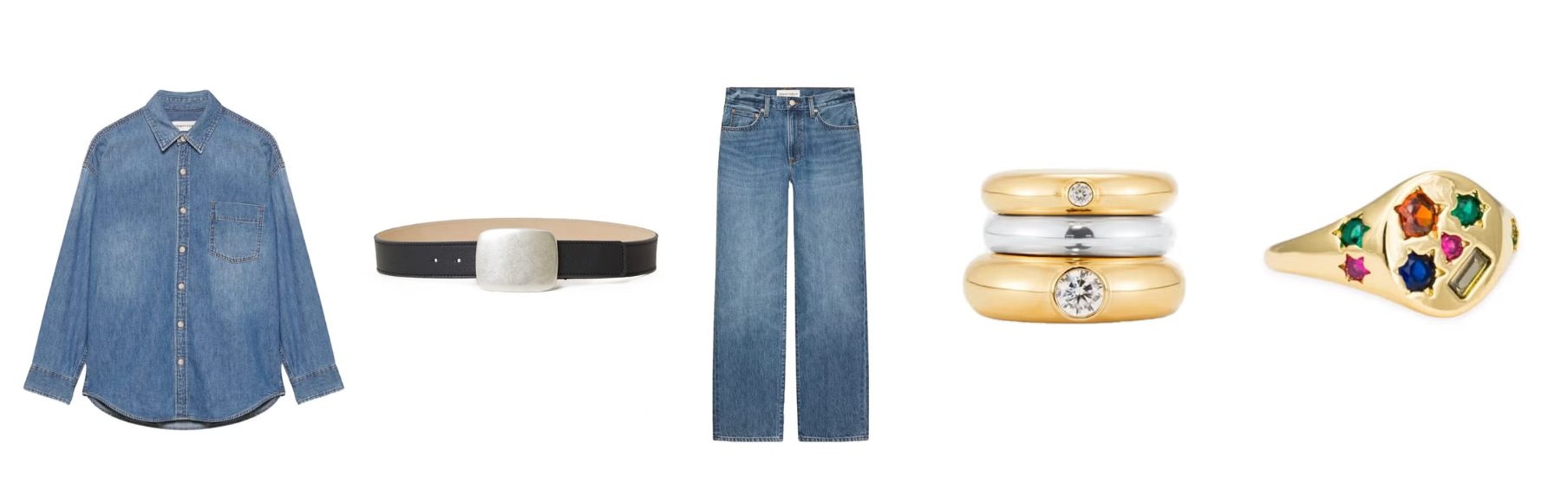 Memberi aksesori ikat pinggan pada pakaian sehari-hari