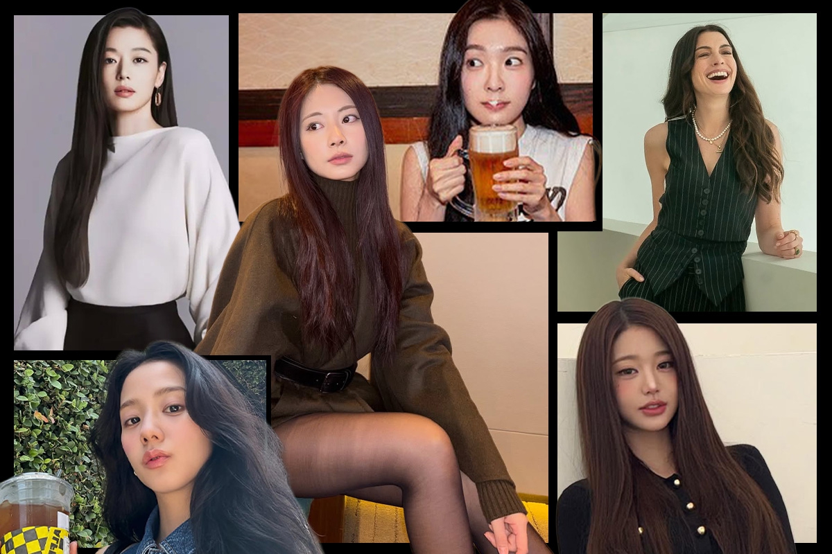 Ide Transformasi Model Rambut Segi Layer Panjang Lurus