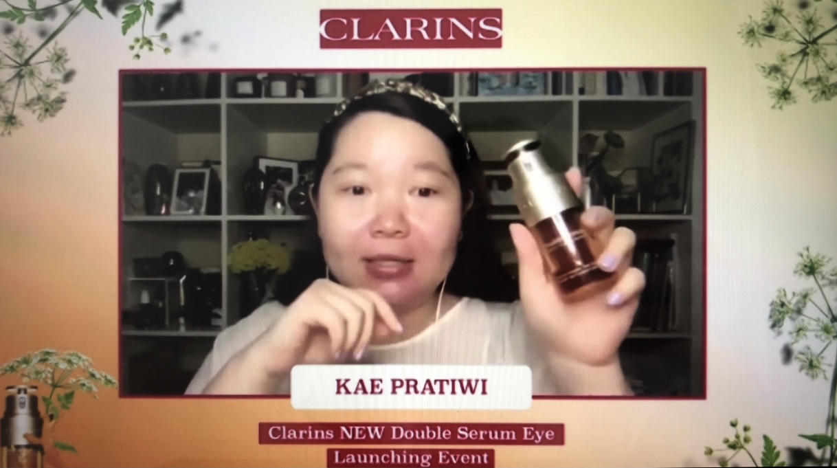 Kae Pratiwi membagikan pengalaman mengenai Double Serum Eye