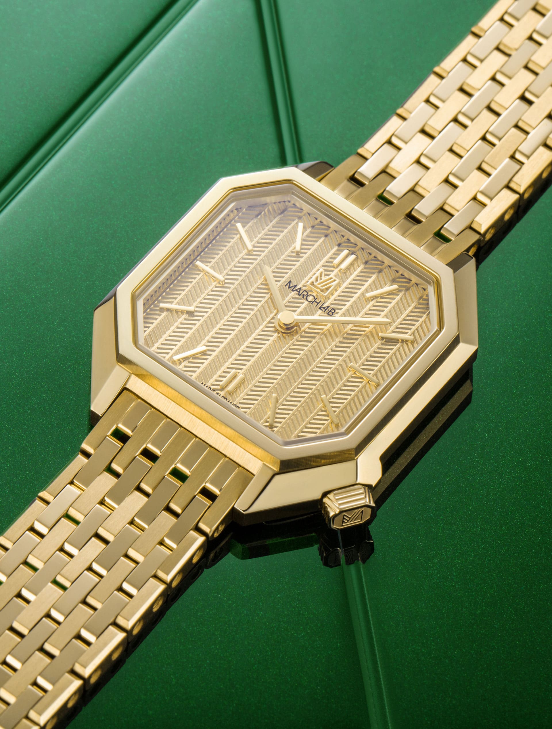 Milady Mansart Memperkenalkan Jam Tangan Chevrons Gold, Perpaduan Sempurna antara Elegansi dan Desain Modern